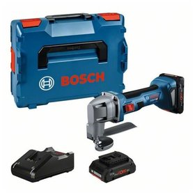 Bosch - Akku-Blechschere GSC 18V-16 E, 2 Akku ProCORE18V, Schnelladeg. u. L-BOXX (0601926301)