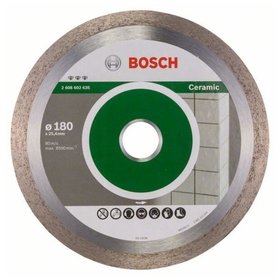 Bosch - Diamanttrennscheibe Best for Ceramic, 180 x 25,40 x 2,2 x 10mm (2608602635)