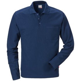 KANSAS® - Berufs-Poloshirt 7393, dunkelblau, Größe XL