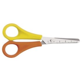 Westcott - Kinderschere E-21593 00 13cm 5" Linkshand rund gelb/orange