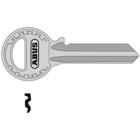 ABUS - Schlüsselrohling, 84/70, rund, Messing neusilber