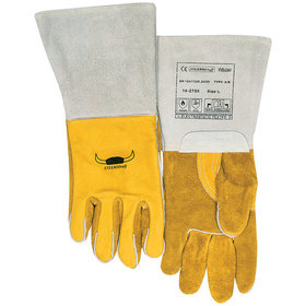 WELDAS® - Schweißerhandschuh gelb, Größe XL, 1 Paar
