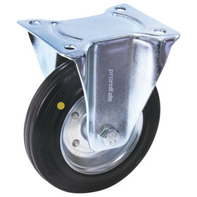 WETEC - Transportbockrolle, ESD, 160mm, mit Anschraubplatte, Tragfähigkeit 150kg