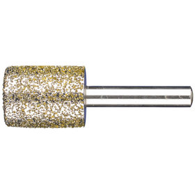 PFERD - Diamant-Schleifstift Zylinder 24x30x8 mm D852 zum Schleifen von Grau-und Sphäroguss