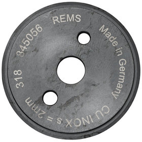 REMS - Schneidrad INOX ø168 x 2