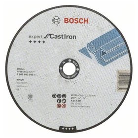 Bosch - Trennscheibe gerade Expert for Cast Iron ø230x22,23x3mm (2608600546)