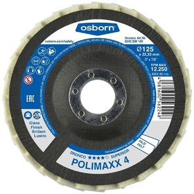 osborn - Polierfächerscheibe Superior POLIMAXX 4 115 x 22,23mm