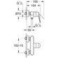 GROHE - Brausebatterie Eurodisc C 33569