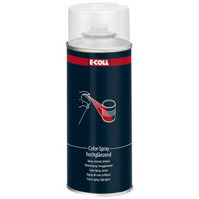 E-COLL - Buntlack Colorspray hochglänzend Alkydharz 400ml Spraydose Klarlack