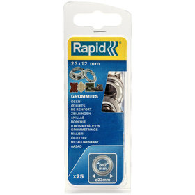 Rapid® - Ösen mit Ring - 23 x 12mm, 25er Pack, 5000413
