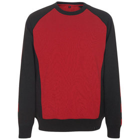 MASCOT® - Sweatshirt Witten 50570-962, rot/schwarz, Größe 2XL