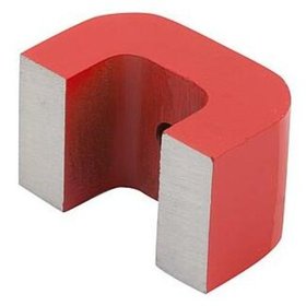 KIPP - MAGNET U-MAGNET GR.1 H=20 ALNICO, ROT, RECHTECKIG