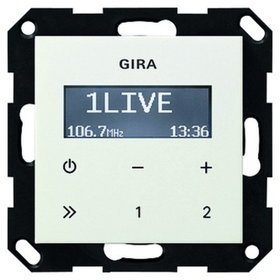 GIRA - Einsatz-Radio rws System 55 glz Basis UP