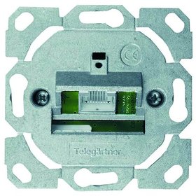 Telegärtner - Anschlussdose Cat6A UP 1xRJ45 Kanaleinb LSA designfähig