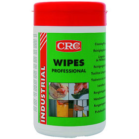 CRC® - Reinigungstücher Wipes Professional, hohe Schmutzlösekraft, 50 Stück Dose