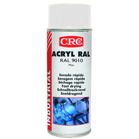 CRC® - Acryl Schutzlack RAL 9010 Reinweiß Matt 400ml Spraydose