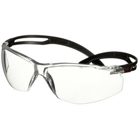 3M™ - SecureFit™ 500 Schutzbrille, schwarze Bügel, Antikratz-Beschichtung+ (K), transparente Scheibe, SF501ASP-BLK-EU, 20 pro Packung