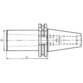 KINTEK - Einsatzhalter Form-C DIN 69871A MK4- 95mm SK50