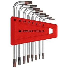 PB Swiss Tools - Winkelschraubendreher-Satz 8-teilig T6-T25