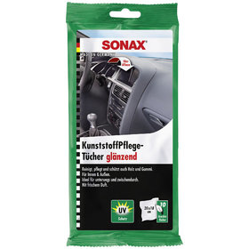 SONAX® - Kunststoffpflege-Tücher glänzend 10 Stück