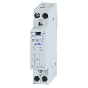 Doepke - Installationsschütz 20A 230V/AC 440V/AC 1S 1Ö 1500W/AGL 935VA/LL 1TE