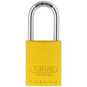 ABUS - AV-Vorhangschloss, Titalium 83, TITALIUM™-Spezialaluminium gelb