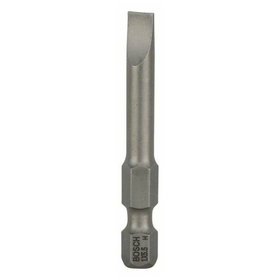 Bosch - Schrauberbit Extra-Hart, S 1,0 x 5,5, 49mm, 3er-Pack (2607001481)