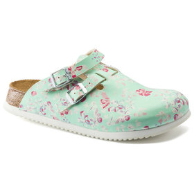 BIRKENSTOCK® - Clog Kay Superlauf, Birko-Flor, Flower Field Mint, schmal, Gr. 38