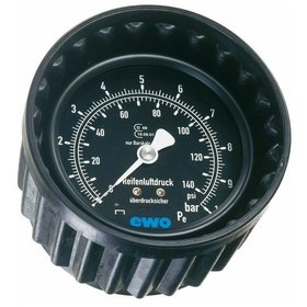 ELMAG - Druckmanometer mit Schutzkappe 0-25 bar ø80mm, für Modell 80-EWO