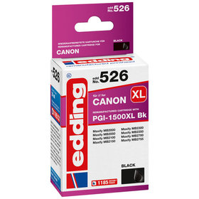 edding - EDD-526 ersetzt Canon PGI-1500XLBK - schwarz - 35 ml