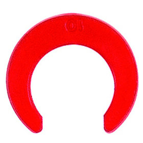 RIEGLER® - Sicherungsring »speedfit« für Rohr Außen-ø 4mm, rot, POM
