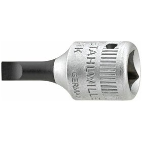 STAHLWILLE® - 1/4" (6,3mm) Schraubendrehereinsatz 1x5,5mm L.28mm