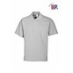 BP® - Poloshirt für Sie & Ihn 1625 181 hellgrau, Größe 2XL