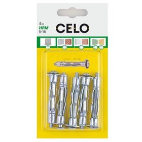 CELO - Blister Hohlraumdübel Metall HRM 4-20, 5er Packung