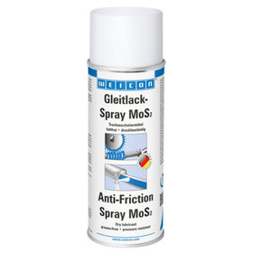 WEICON® - Gleitlack-Spray MoS2 | Trockenschmiermittel | 400 ml