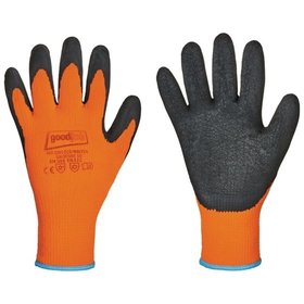 goodjob® - Kälteschutzhandschuh Eco Winter Größe 10 schwarz/orange EN 388, EN 511 PSA-Kategorie II, 12 Paar