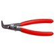 KNIPEX® - Präzisions-Sicherungsringzange für Außenringe auf Wellen grau atramentiert, mit rutschhemmendem Kunststoff überzogen 130 mm 4941A01