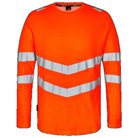 Engel - Safety Langarm-Shirt 9545-182, Warnorange, Größe 6XL