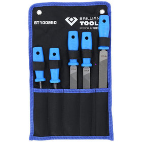 Brilliant Tools - Feilen-Satz, 5-teilig