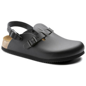 BIRKENSTOCK® - Clog Kay Superlauf, WB, Naturleder, schwarz, normal, Größe 46