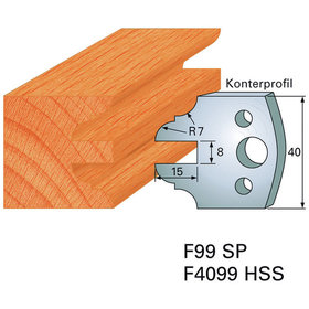 GUHDO® - SP-Profilmesser 40mm Nr. 97