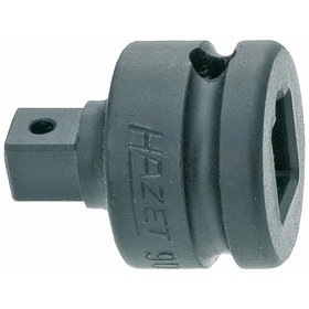 HAZET - Schlag-, Maschinenschrauber-Adapter 9007S, 3/8" Vierkant auf 1/2" Vierkant