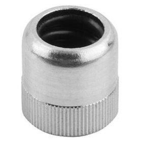 KIPP - FEDERNDES SEITENDRUCKST., STANDARD FEDERKRAFT OHNE DRUCKBOLZEN, FORM:A OHNE DICHTUNG D=10,  L1=4, ALUMINIUM,