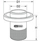 KSTOOLS® - Differential-Hauptwellenlager-Montagewerkzeug für Vovlo