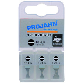 PROJAHN - 1/4" Bit Diamantbeschichtet L25mm Schlitz 1,0 x 5,5mm