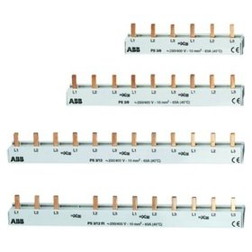 ABB - Phasenschiene 3ph Pro M 212mm 10mm² 63A Stift isoliert