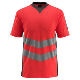 MASCOT® - Sandwell T-Shirt SAFE SUPREME, hi-vis Rot/Dunkelanthrazit, Größe L