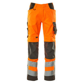 MASCOT® - Hose mit Knietaschen SAFE SUPREME, hi-vis Orange/Dunkelanthrazit, Größe 76C52