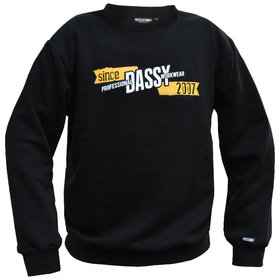 Dassy® - Senna Sweatshirt mit Druck, schwarz, Größe 4XL