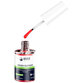 BÄDER® - Brush Marker fluoreszierender Sicherungslack, neonrot